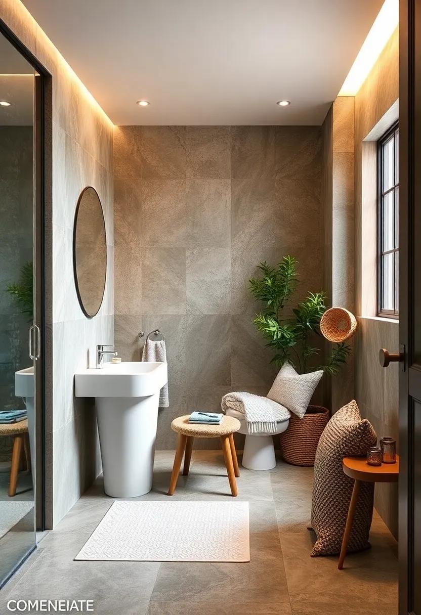 Create a Cozy ‍Nook: If space allows, add⁣ a small ⁣stool​ or chair⁤ for⁢ a ⁢cozy⁣ reading ⁢nook or simply a spot to place towels or⁤ clothing