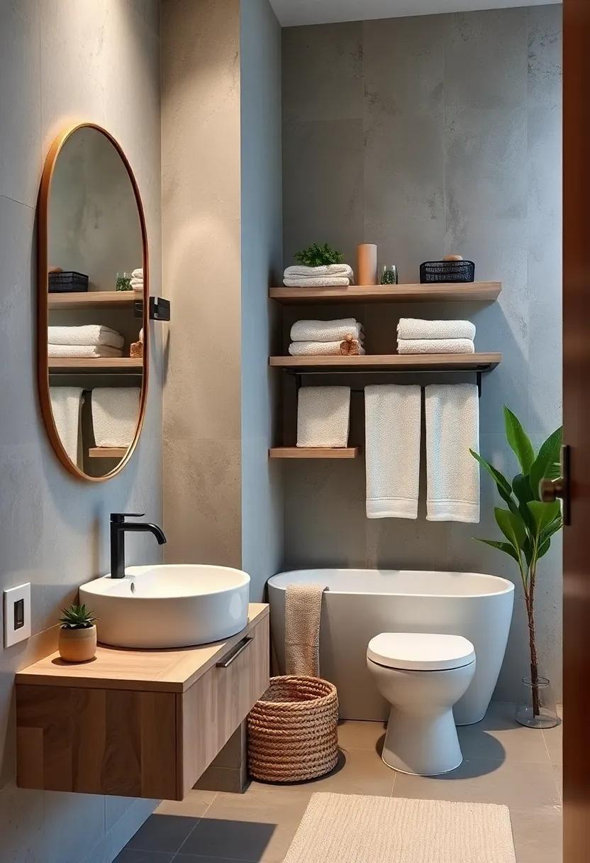 Display Your ⁣Towels: Stylishly ‌arrange ⁢your⁤ towels on shelves or ⁤racks to act as decor, keeping them accessible yet excellent for aesthetic appeal