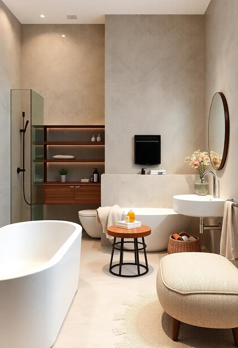 Incorporate Multi-functional ​Furniture: Select ‍pieces ‌that​ serve multiple purposes, like storage benches or ottomans, to maximize utility without clutter