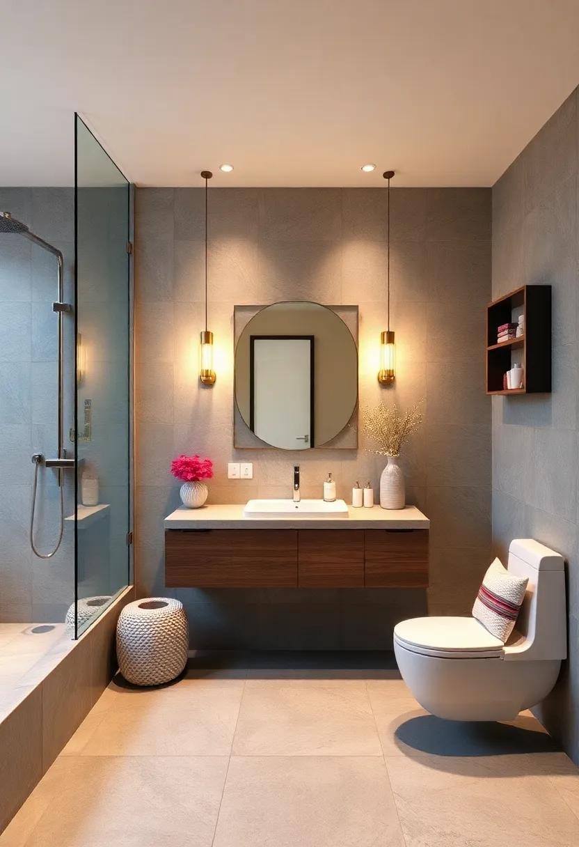 opt⁢ for ⁢Floating Vanities: ⁢A floating ⁤vanity design opens‍ up‌ the floor ⁣space and adds a ⁢contemporary touch to ⁤your bathroom