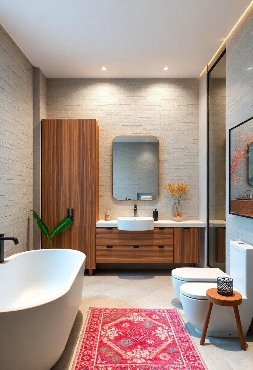 Soft⁣ Textured ⁣Fabrics: Experiment with padded fabric wall panels ‍for ⁤a⁤ soft touch, providing an inviting ‌feel alongside wooden cabinetry