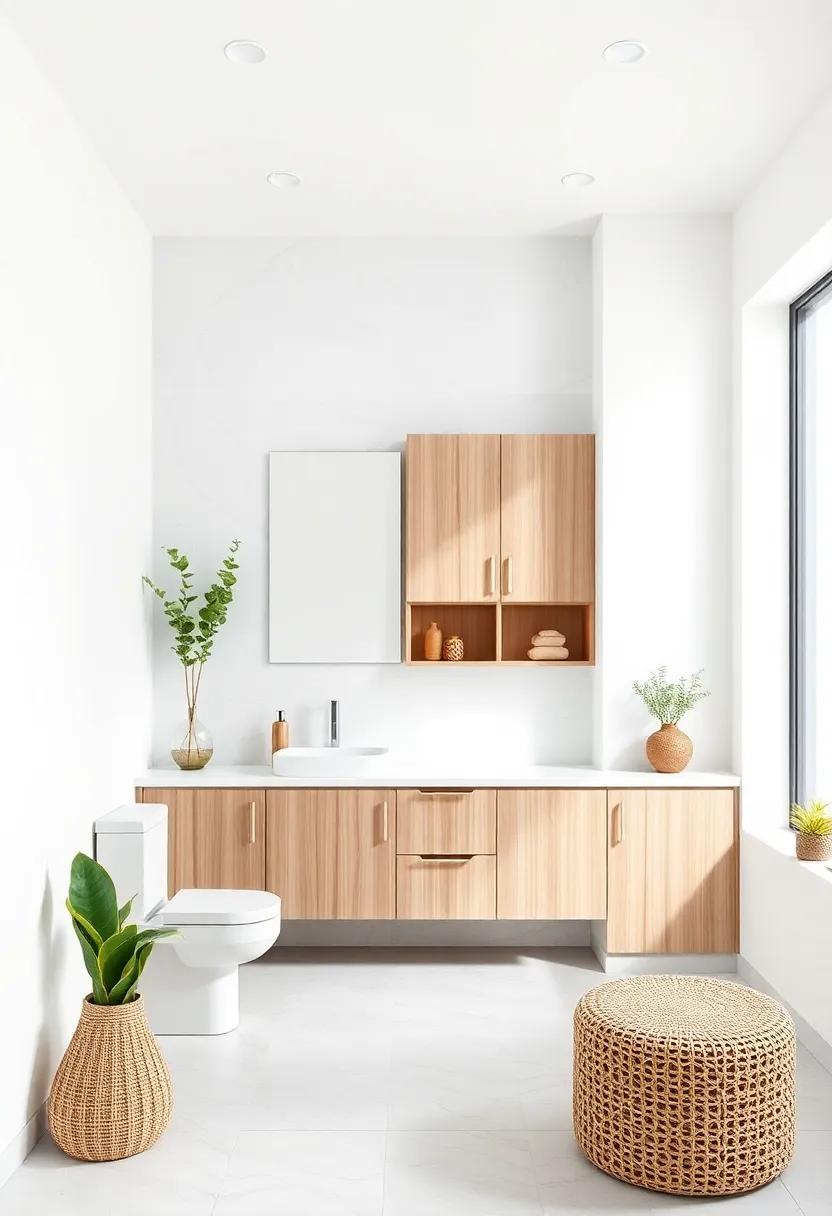 minimalist Style with ​White ‍Walls: Keep it⁤ simple and airy with pristine white walls that ⁣elevate clean-lined cabinetry‌ for a modern aesthetic