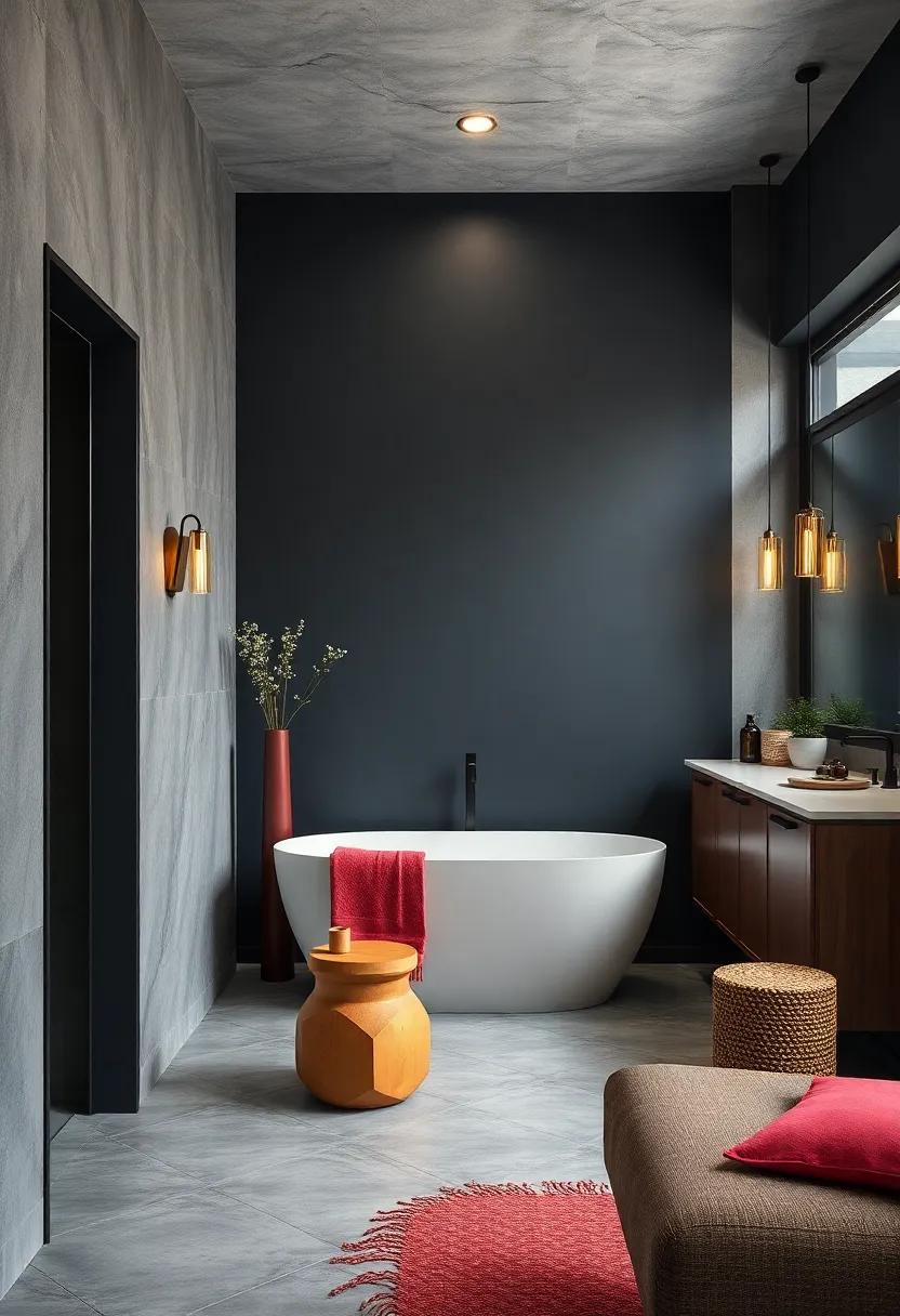 Dramatic​ Dark Colors: create ⁤an ​intimate⁤ space by opting‍ for ‌deep, moody hues on the walls that work in tandem with light-reflective‌ cabinetry