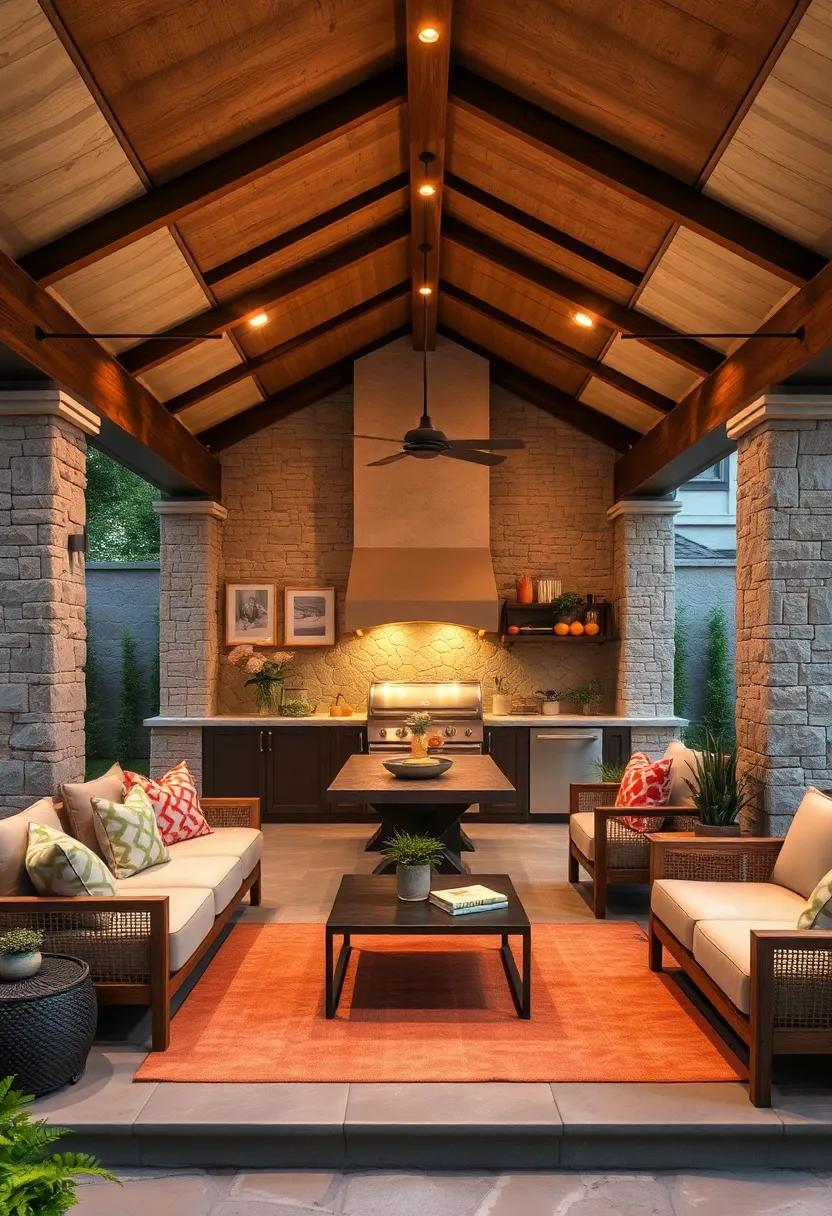 Size and Layout: Assess the available space and design a layout that ensures convenience and comfort for cooking and entertaining guests